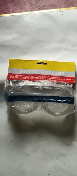 Rubber Safety Goggles