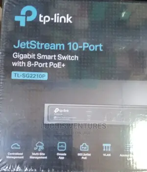Tp Link Jetstream Switch 10_ Port Gigabit Smart Switch
