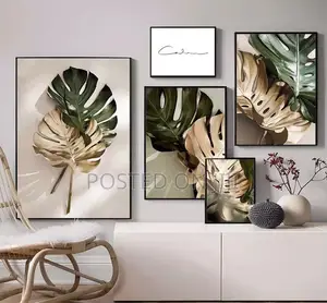 Gold Leaf Wall Art
