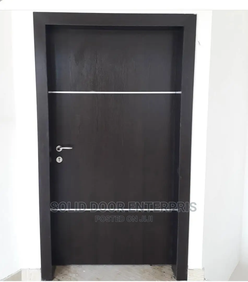 A Solid HDF Door White / Brown