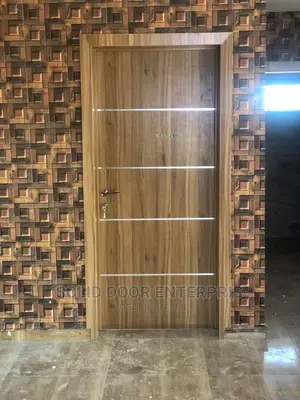 A Solid High Gloss Hdf Door