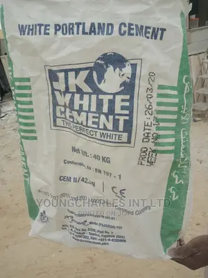 Original 40kg Jk White Cement.