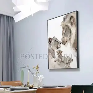 Lion Love Theme Wall Decor