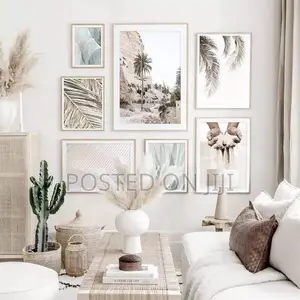 Palm Tree Leaves Wall Art