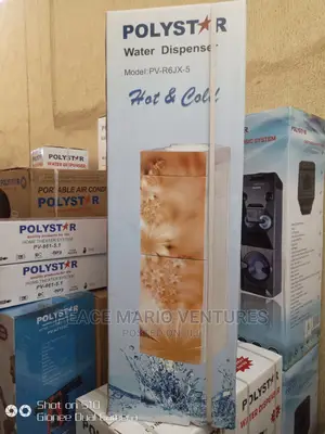 Polystar Water Dispenser With Two Doors/Fridge