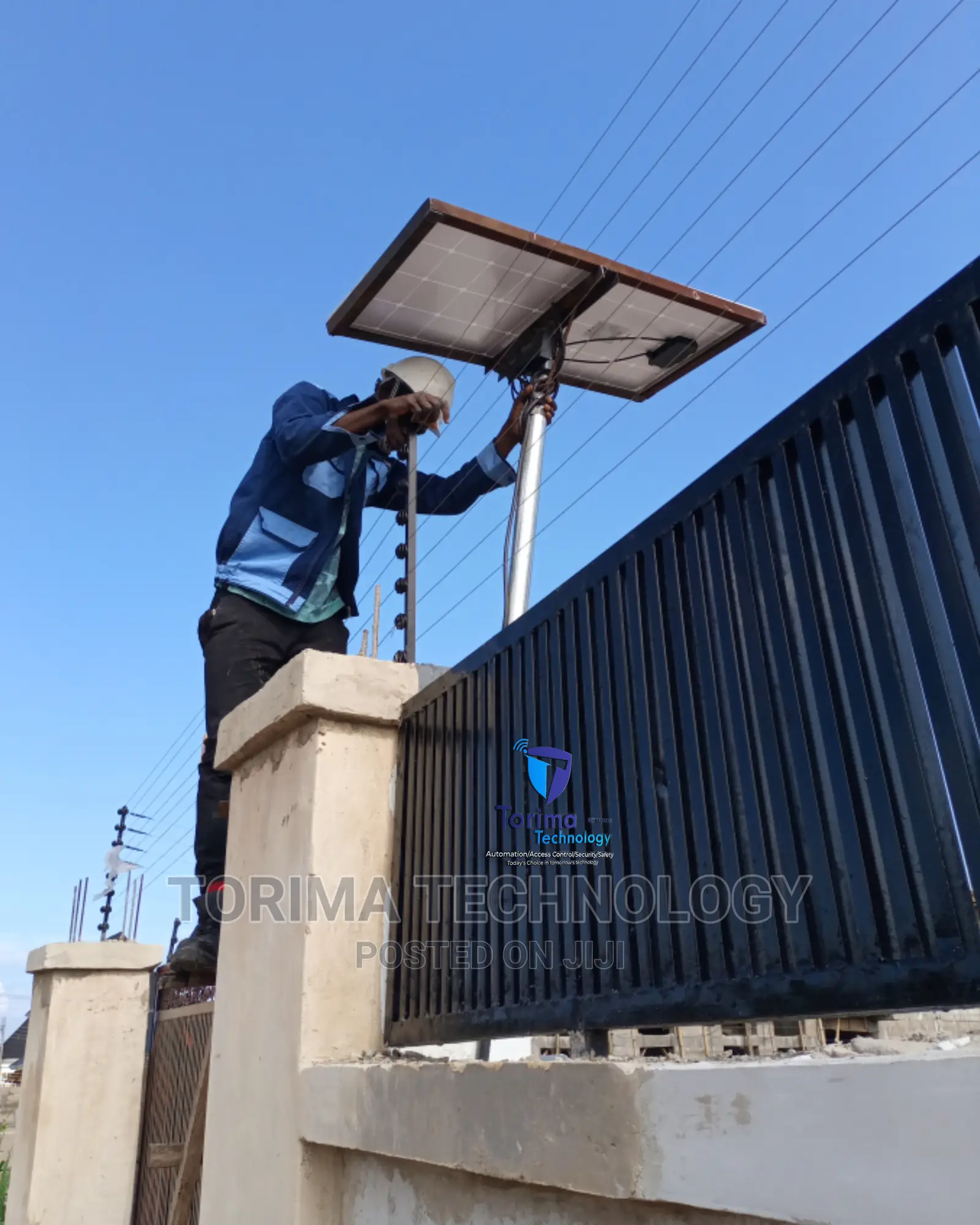 Solar Powered Automatic Gate
