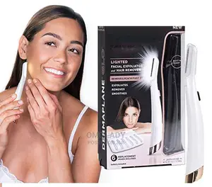 Lighted Facial Exfoliator and Hair Remover