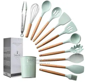 11 Sets Silicone Utensils