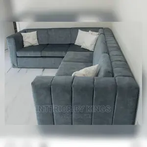 U-Shaped Fabric Sofa Can Come in Colors