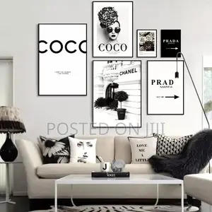 Fashion Coco Quote Poster
