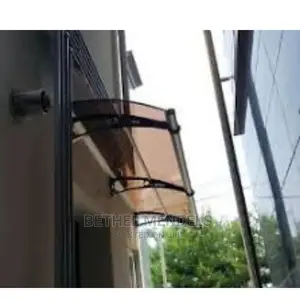 2 ( 1.2m * 1.2m ) Curved Polycarbonate Patio Cover.