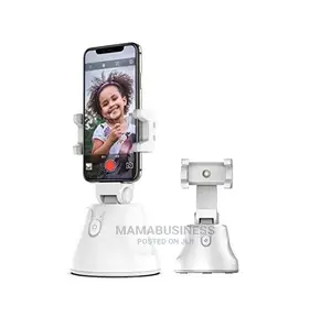 360° Robot Cameramen Auto Tracking Camera - White