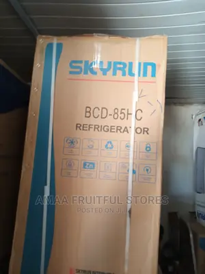 Skyrun Fridge Double Door Table Top Size