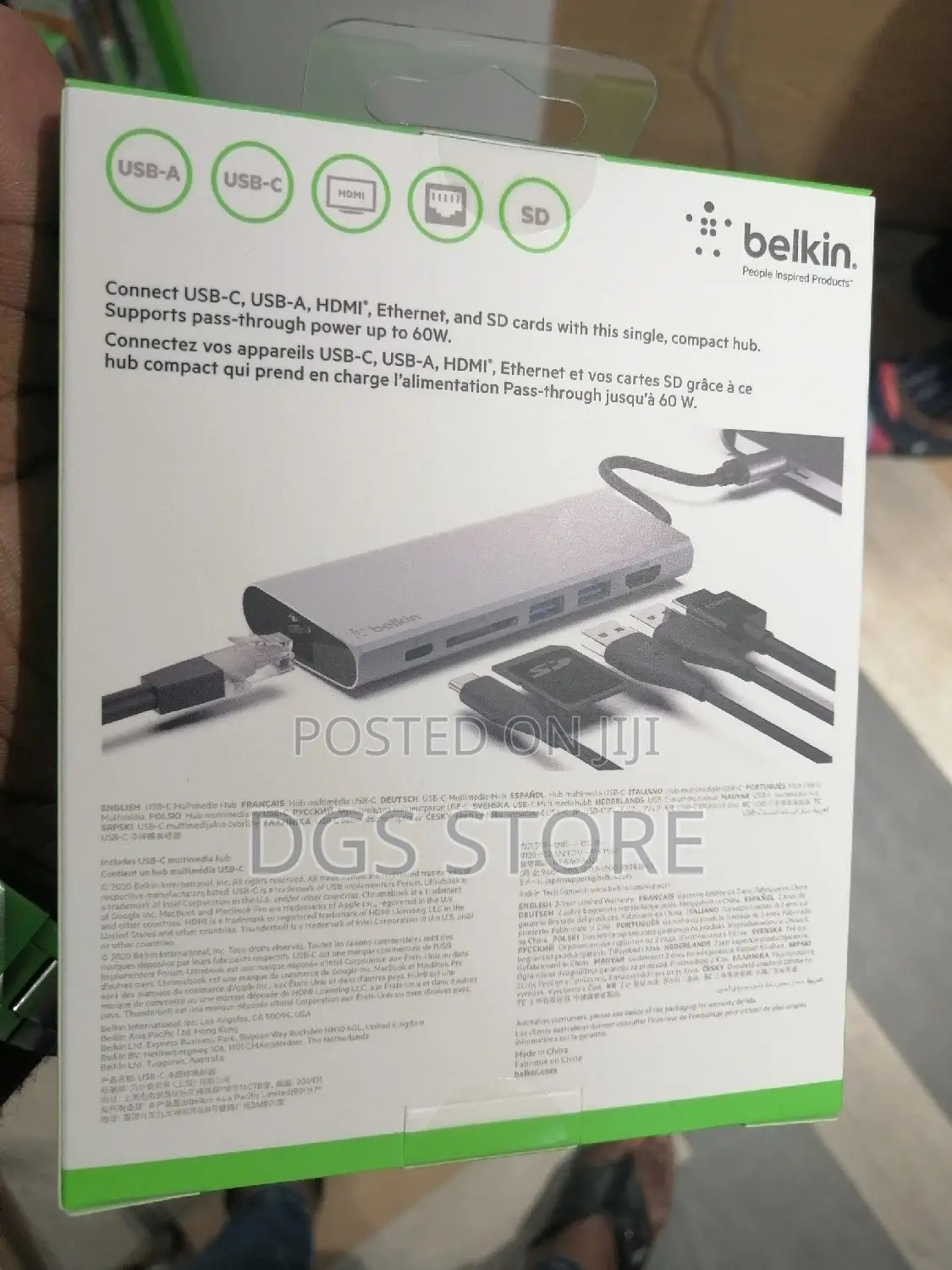 Belkin USB C Multimedia Hub 5 Gbps