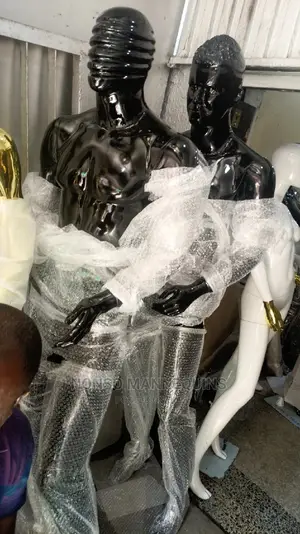 Black Honey Comb Fibre Male Display Mannequins
