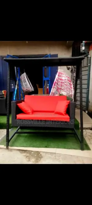 Outdoor 2 in 1 Rattan Hammock Bench Swing