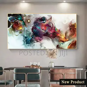 Colorful Ocean Abstract Canvas Printing