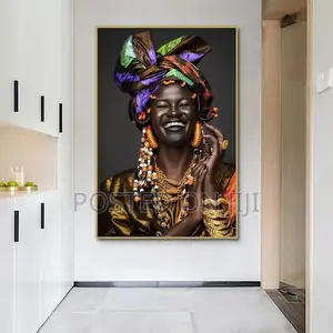 Black African Wall Art