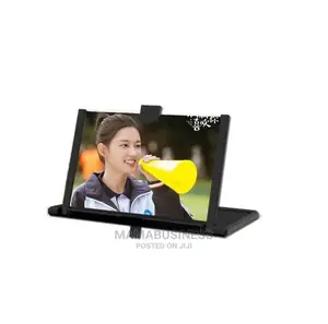 9d Model F8 Enlarged Screen Magnifier - Black