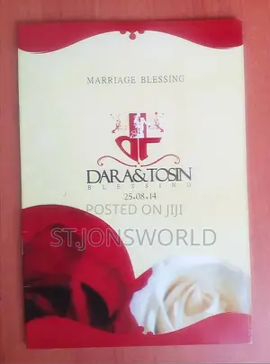 Wedding IV, Program And Souvenirs