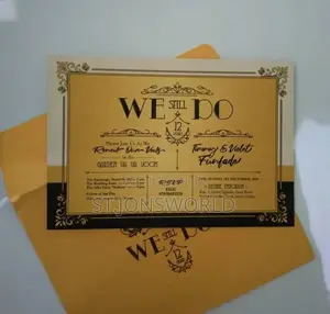 Wedding IV, Program And Souvenirs