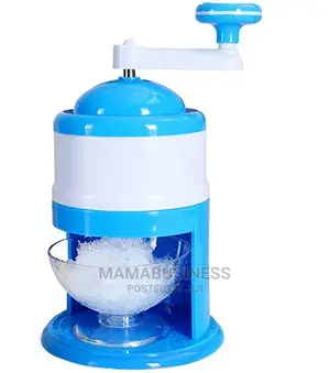 Manual Ice Crusher and Chopper - Blue