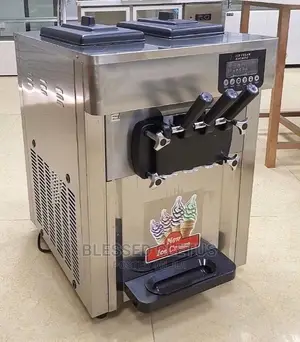 Table Top Ice Cream Maker Stainless Steel Body
