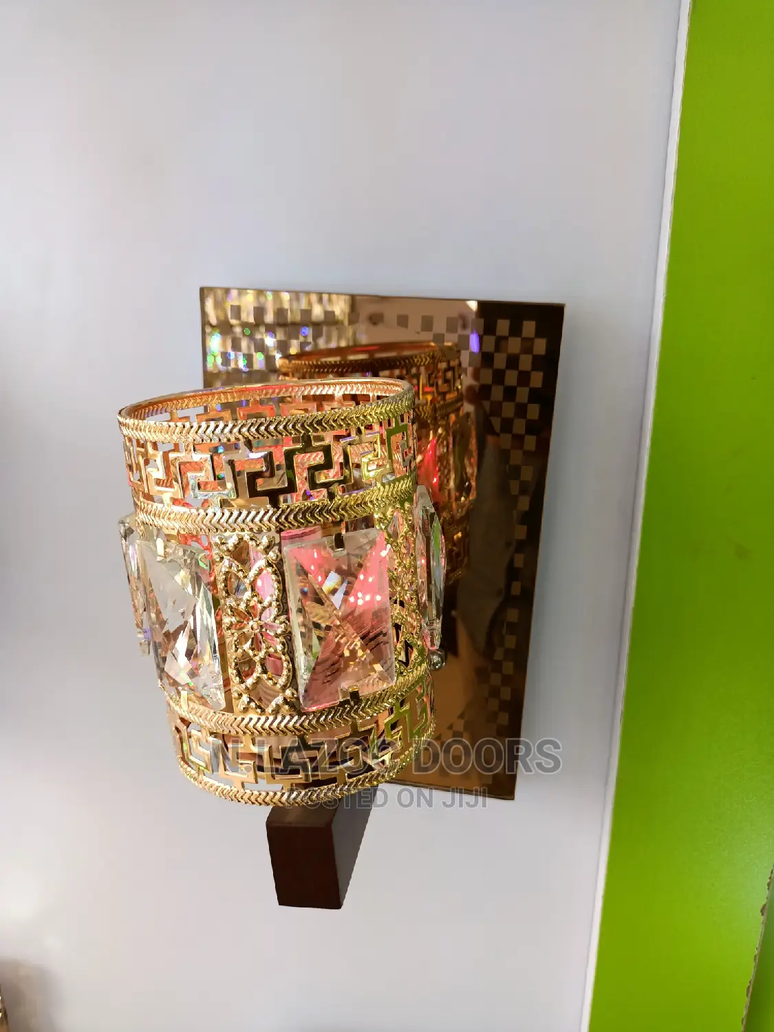Crystal Basket Wall Brackets