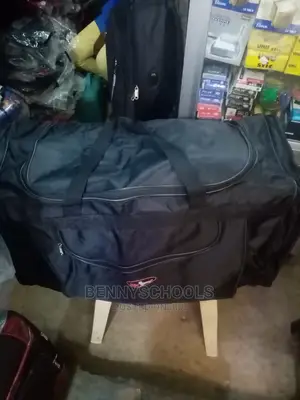 Biggest Jumbo Black Weightless Cargo Traveling Duffle Bag