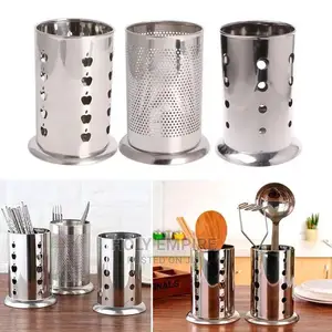 Stainless Steel Hanging Cutlery Holder Drainer Spoon ,Fork
