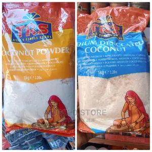 TRS Organic Coconut Powder/Medium Desiccated Coconut Carton by 6 X 1kg