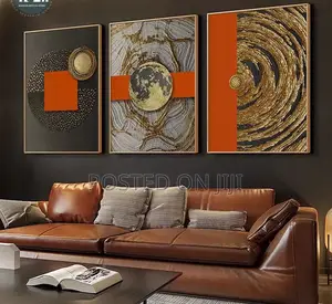 Abstract Orange Canvas Print