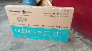 Hisense 55" Uled Smart 4k Tv With 2years Warranty Signed
