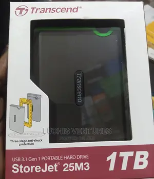 Transcend External Hard Drive 1tb 3.1 Usb