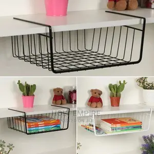 Rack Closet Holders Storage Basket Rack Organizer