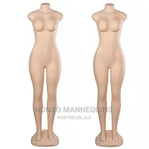Armless Busty Female Display Mannequins