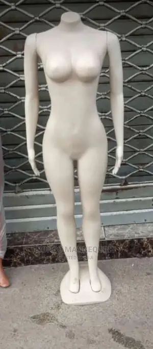 Headless Female Milk Colour Display Fashion Mannequins