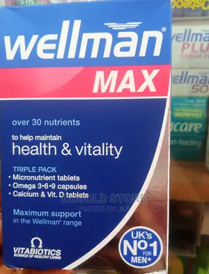 Wellman Max 3-in-1 Triple Pack Vitamins *84 Tablet