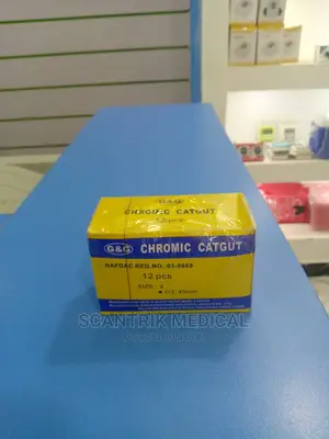 Surgical Atraumatic Suture Chromic Catgut