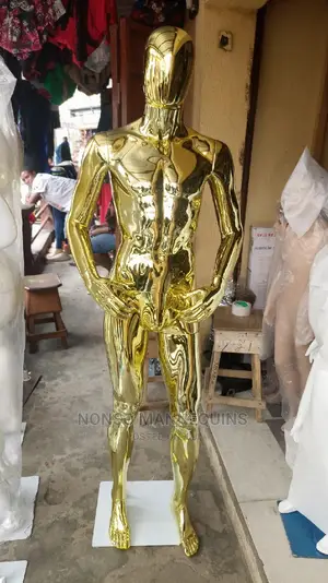 Most Wanted Gold Male High Quality Male Mannequin