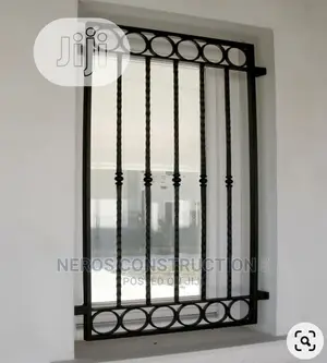Wrought-Iron Window Grill