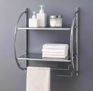 Stainless Steel Bathroom Shelf