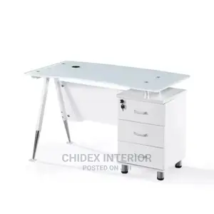 Office Executive Glass Table