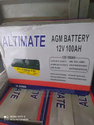 Altimate Solar Battery 100A /12v