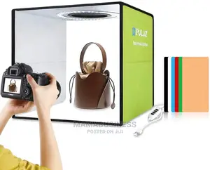 30cm Puluz Foldable Led Photo Studio Box With Backgrounds