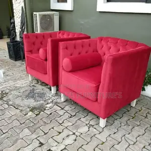 Quality Fabric Single Stand Alone Sofa Chair.