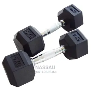Pair of 5kg Hex
