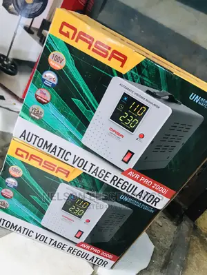 Qasa High Quality Digital 2000 Watts Avr Stabilizer -