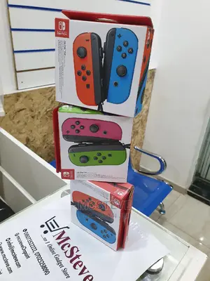 Nintendo Joy-Con (L/R) Neon Red/Neon Blue 100% Original
