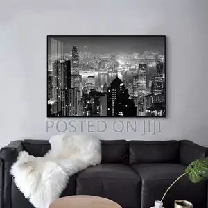 Black White London City Paris New York